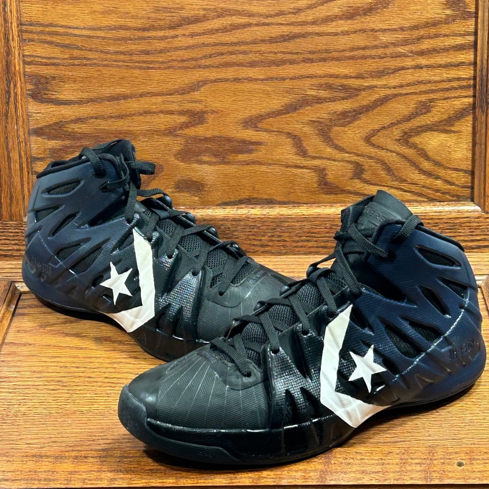 Converse All Star Flywire Mens Basketball Shoes Navy Black High Top Size 11